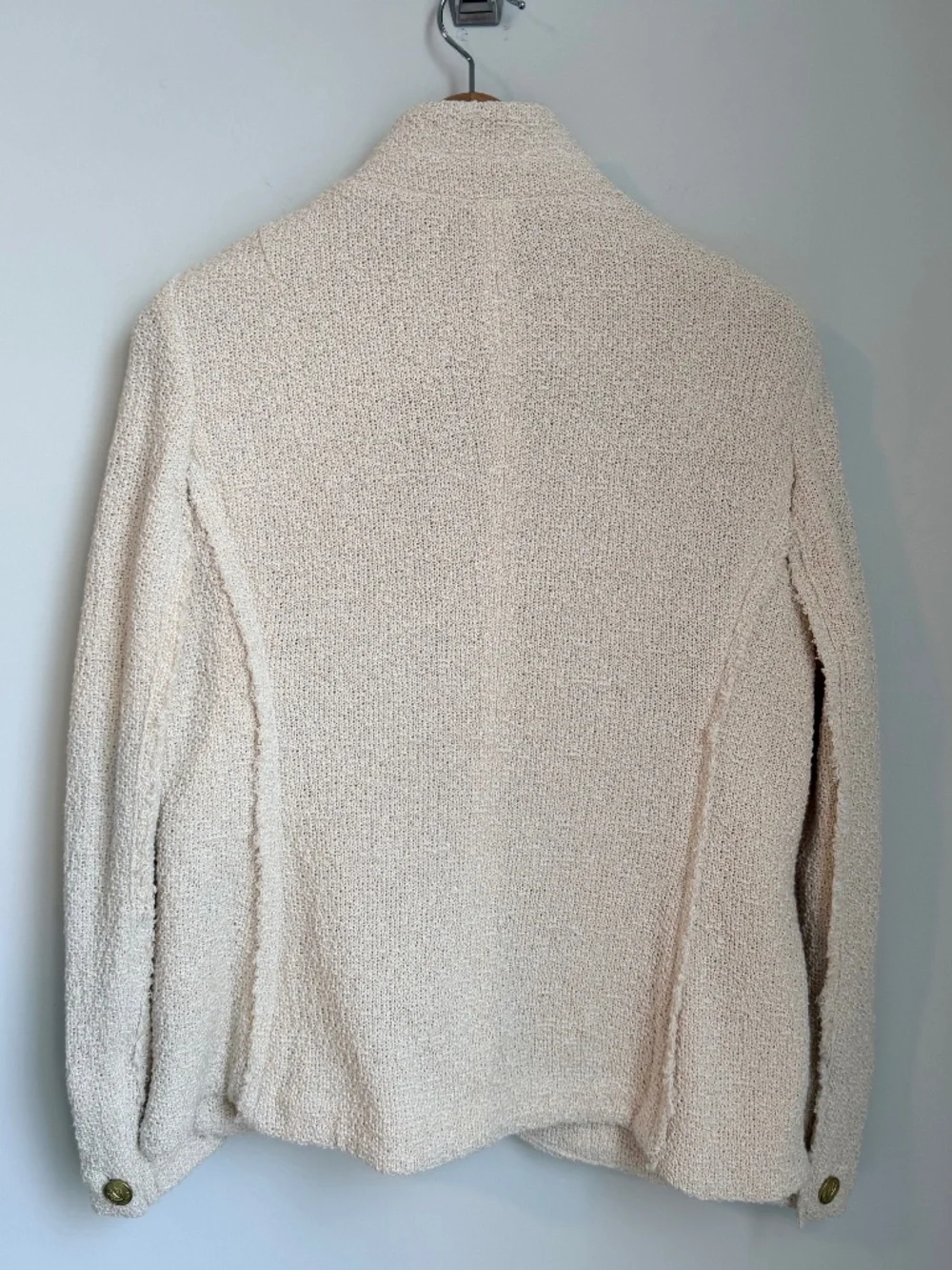 NWT Ivory rag & bone Cotton Tweed Slade Blazer SZ 12